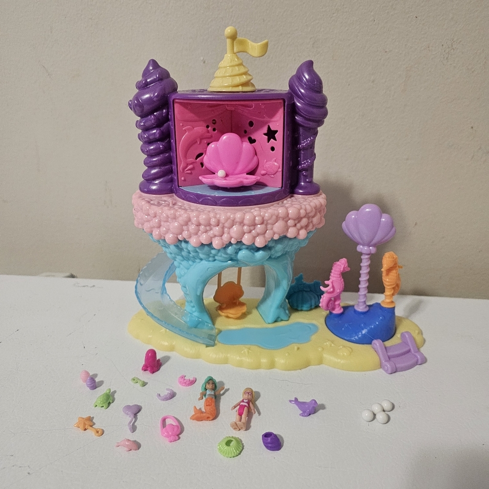 Polly Pocket Rainbow Funland Themed Park - MERMAID COVE RIDE